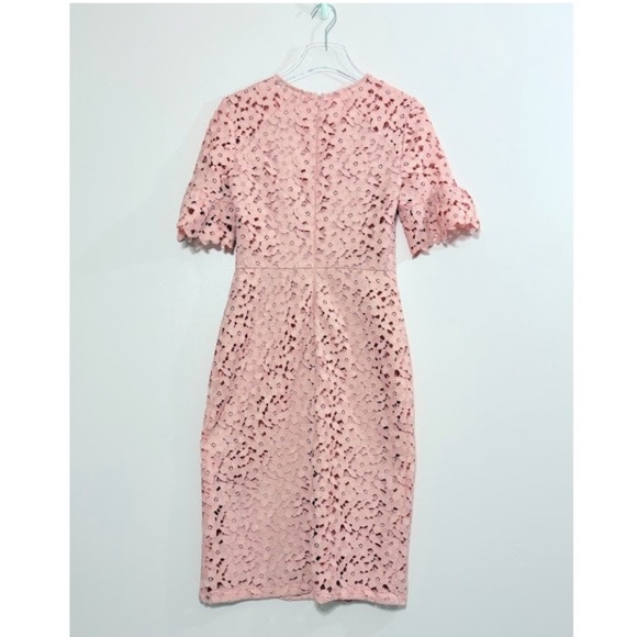 Shoshanna Midi Dress Size 4 in Pink - Picture 4 of 5